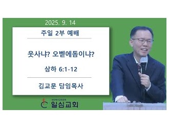 웃사냐? 오벧에돔이냐?